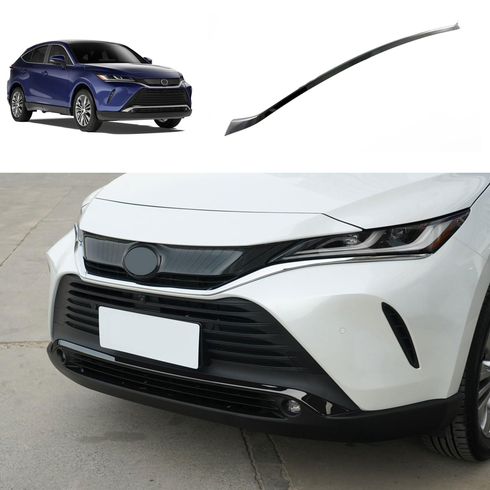 MXUA80 ハリアー フロントバンパー ブラック(45413) MXUA80 ハリアー フロントバンパー ブラック(45413) トヨタ 80