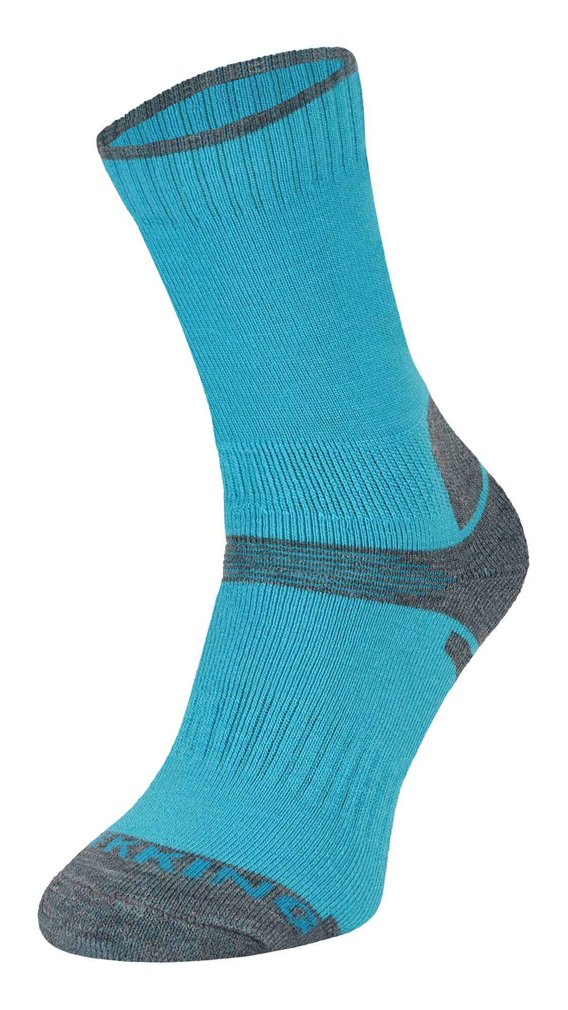 Comodo Boys Turquoise Kids Merino Wool Hiking Socks Breathable Outdoor Lightweight Anti Blister Socks (7-10 Years, ) Size 7-10 Years