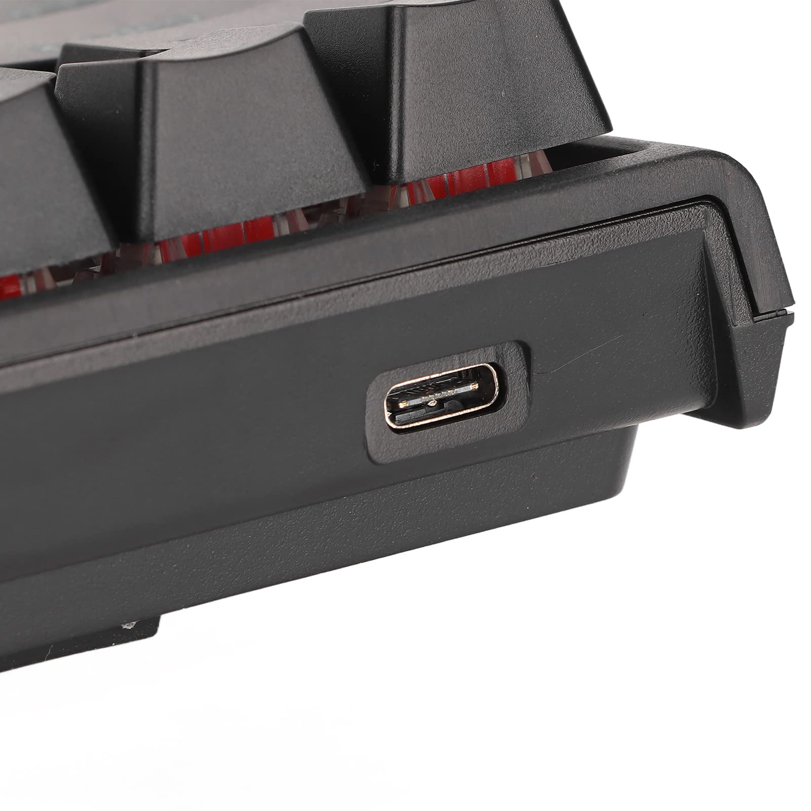 Aramox 68 Klawisze Klawiatura Mechaniczna, RGB Podświetlenie Niebieskie