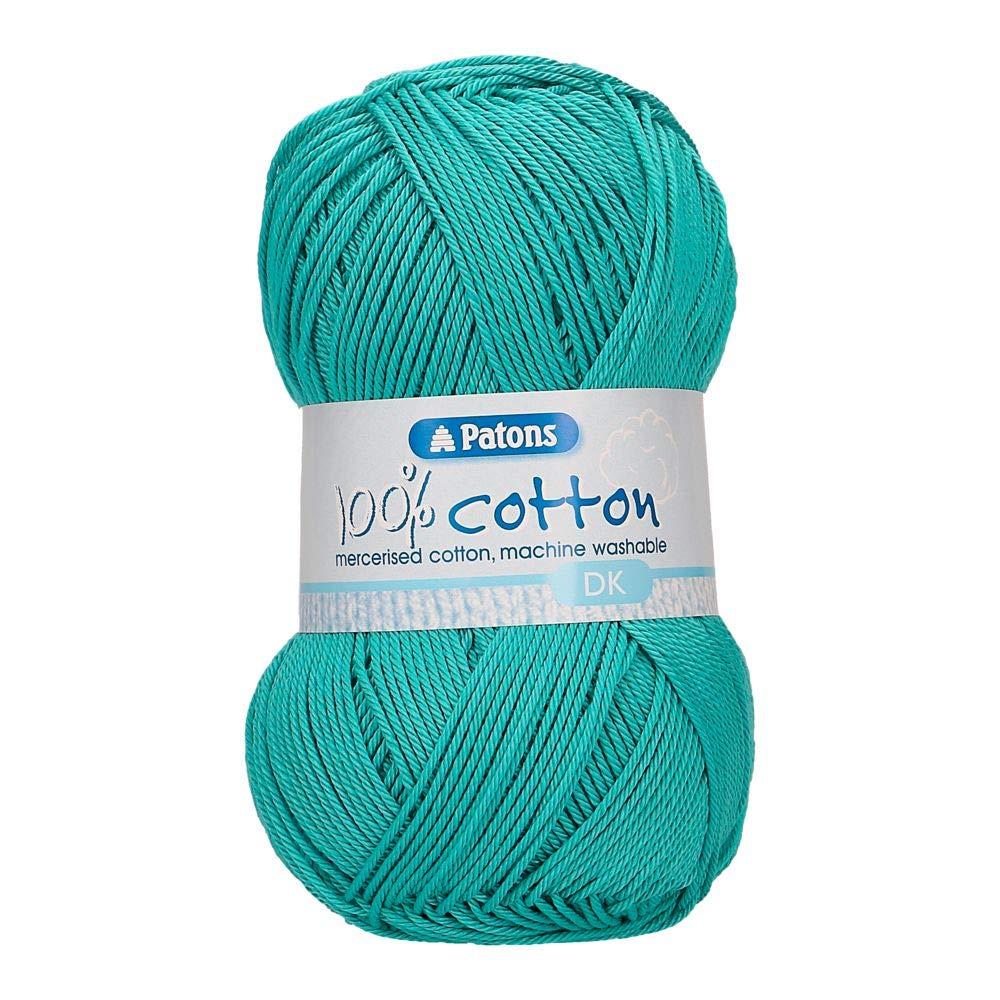 Patons 100% Cotton DK, Jade (2726), 100g