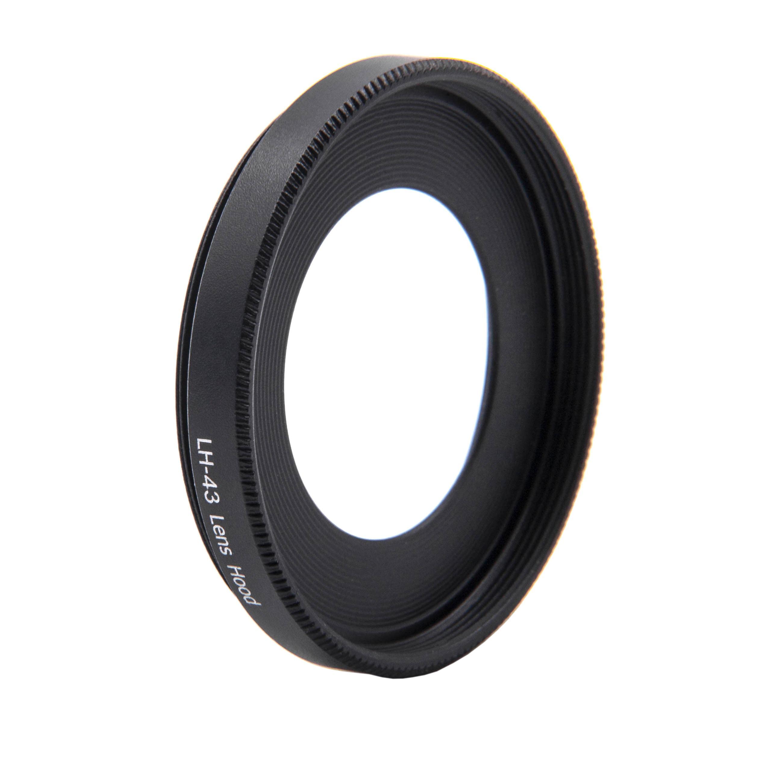 Paraluce ES-52 Per Obiettivi Canon - Compatibile Con EF-S 24mm F/2.8 E EF 40mm F/2.8, Diametro 52 Mm, In Lega Di Alluminio