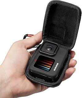 AAIOOEA Carrying Case for GoPro Hero11 10 9 8 7 6 5 Mini Hard Shell Carrying Case Travel Portable Storage Bag Accessories for DJI Osmo Action,AKASO,Campark,YI Action Camera and More