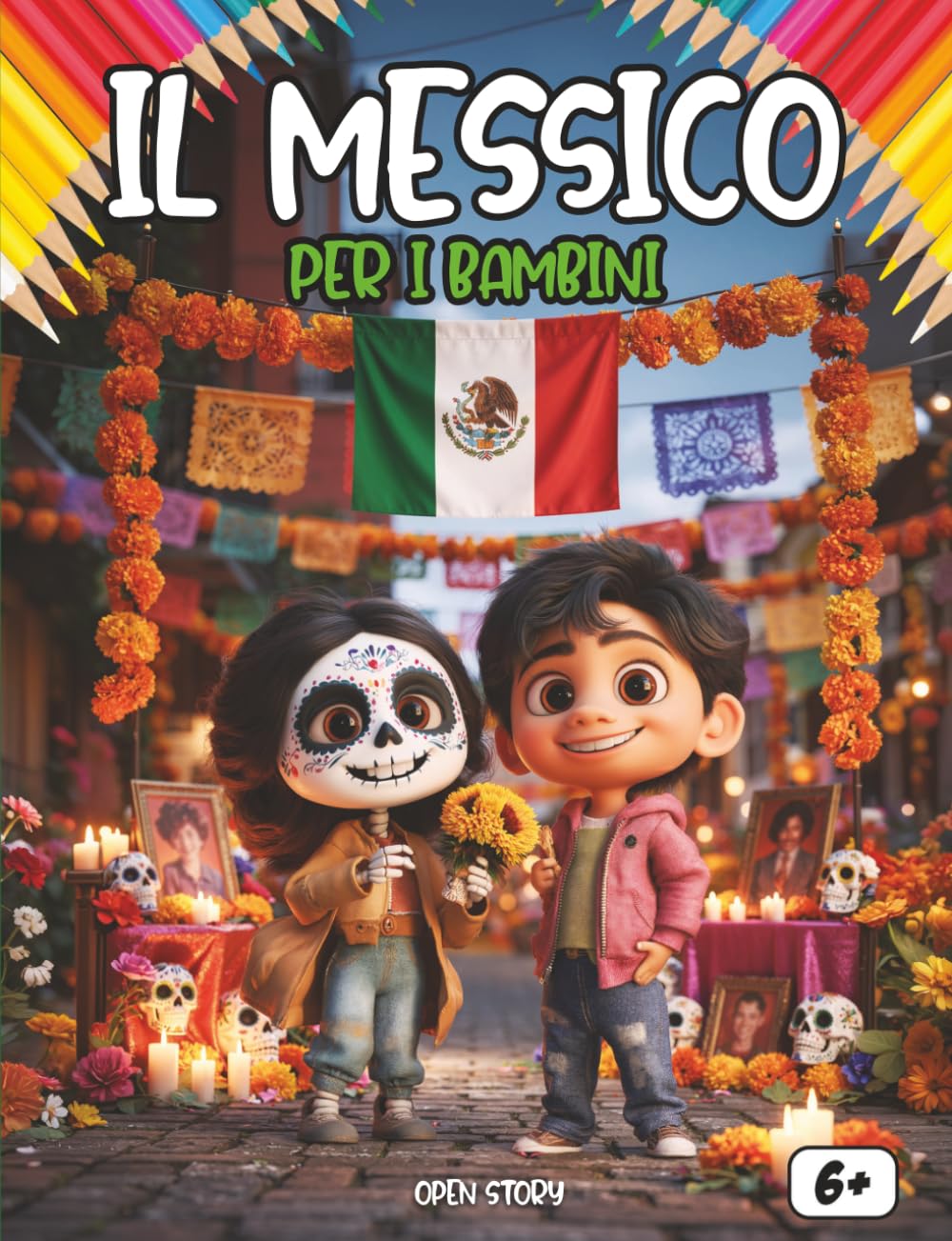 Il Messico per i Bambini: Un Viaggio tra Piramidi Antiche, Festival Colorati, Tacos Saporiti e Natura Incredibile: Guida Culturale e Educativa per ... Giorno dei Morti e la Biodiversità Messicana.