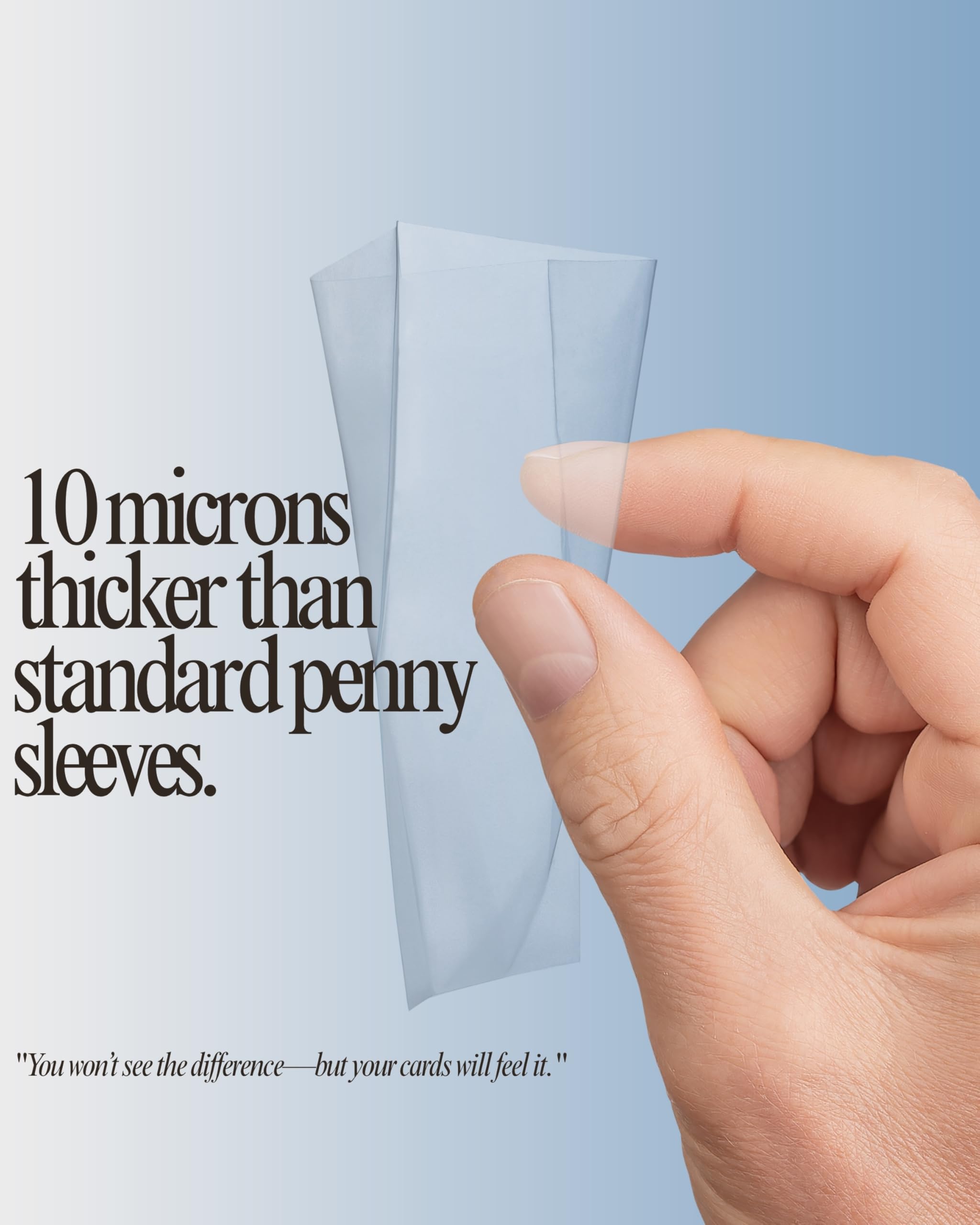 TitanShield 125 Count 60-Microns Thickness Soft Penny Card Sleeves 2-5/8” x 3-5/8” (67x94mm), Ultra Clear : Toys & Games