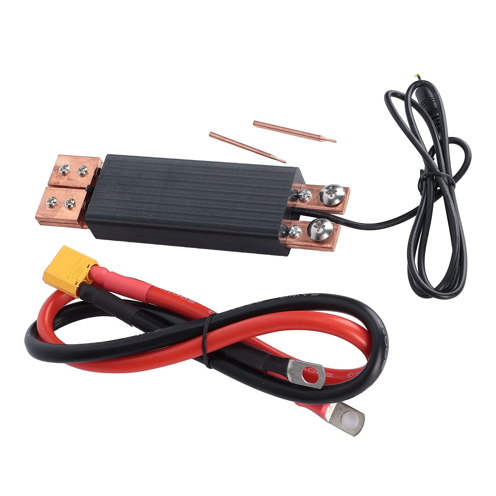 Fafeicy Kit de Soldador por Puntos Integrado con Lápiz, Gatillo de Una