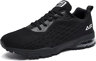 GOOBONZapatillas para Correr Hombre Air Zapatillas de Running Ligero Respirable Camino Atlética Sport Fitness Tenis Sneaker