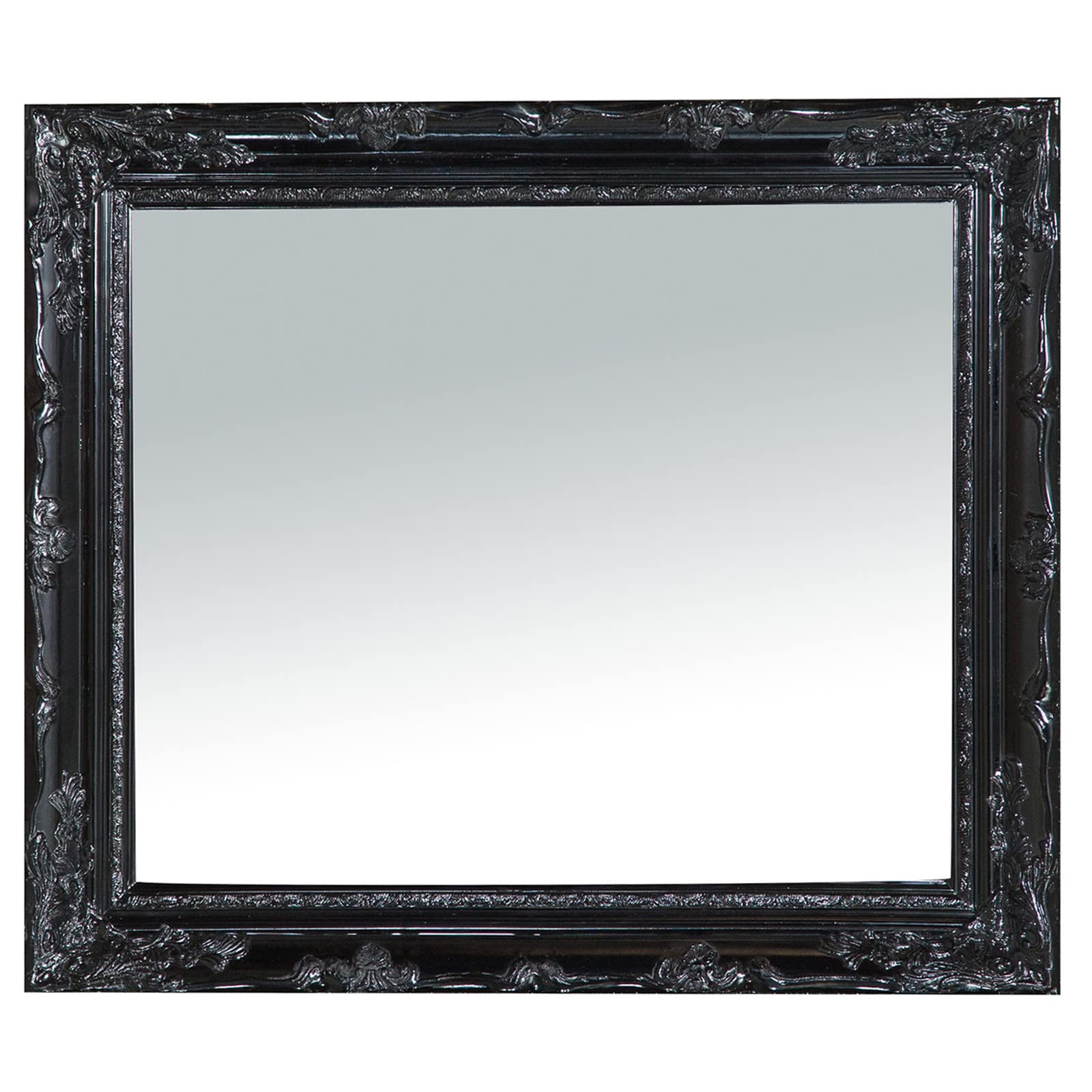 Biscottini Specchio vintage 75x65 cm | Specchio da parete bagno e camera da letto | Specchio ingresso