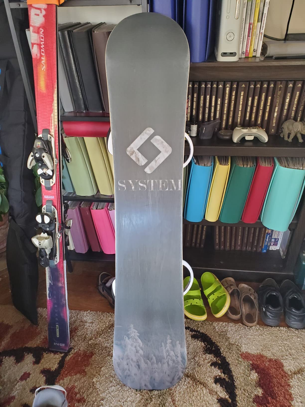50/mo Finance System 2024 MTN Snowboard with Summit Bindings Men's