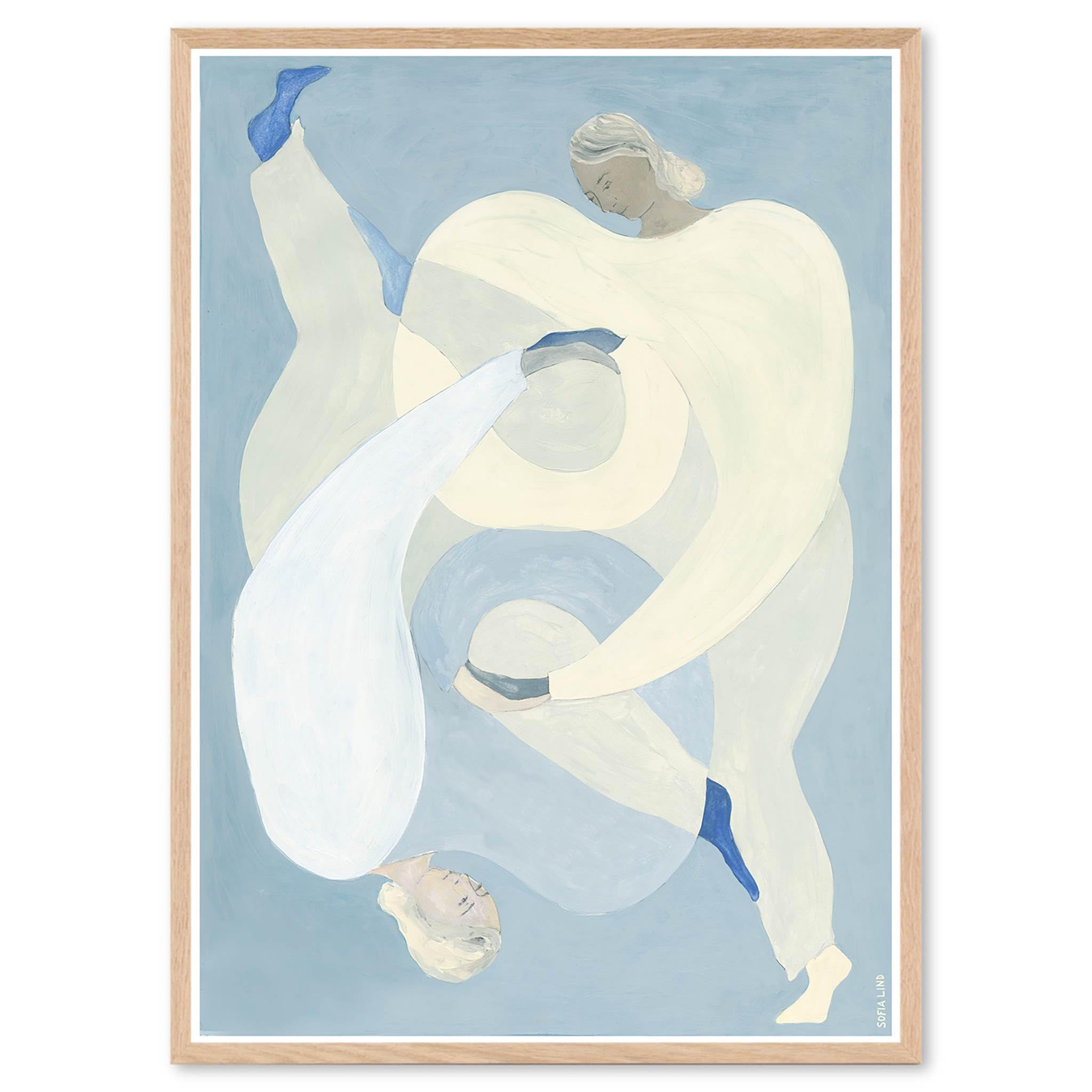 Amazon.co.jp: THE POSTER CLUB ポスター Hold You-Blue (50×70cm