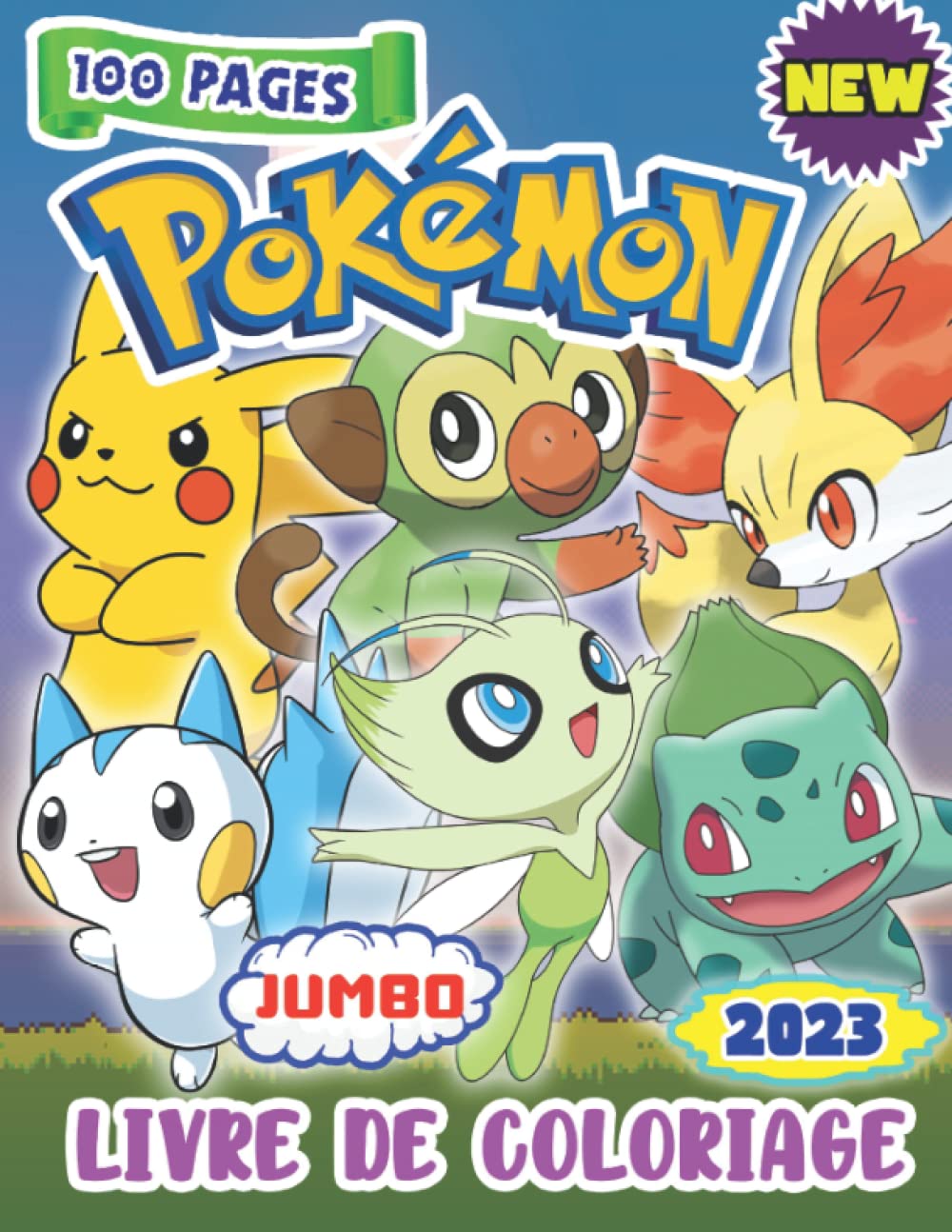Livre de Coloriage: [Nouveau 100 Pages] 2023 Jumbo Livre de Coloriage Pour les Enfants: des Livres de Coloriage Pour Les Enfants