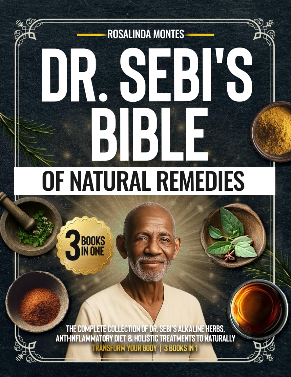 Dr Sebi's Bible of Natural Remedies: The complete Collection of Dr. Sebi's Alkaline Herbs, Anti-Inflammatory Diet, and Holistic Treatments to Naturally Transform Your Body