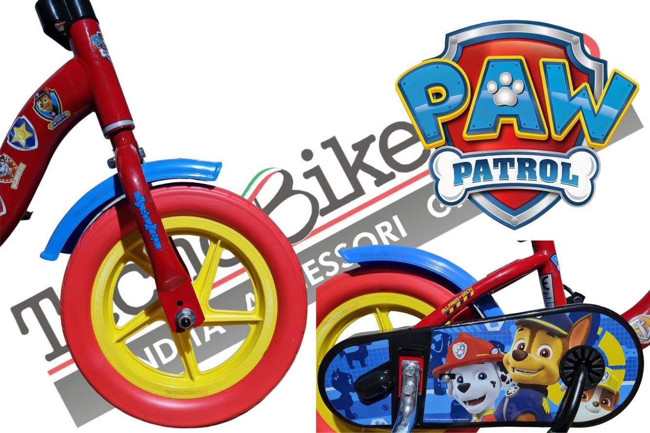 Bici per Bambino Bicicletta Dino Bikes Paw Patrol - Taglia 10"
