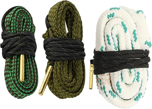 Miniatura 10 de Bore Cleaner for Rifle Pistol Shotgun, Reusable Gun Snake Barrel Cleaning Rope for (.22 .223 5.56) (9mm .380 .357 .38) (.308 7.62mm 30-06 .30 .300