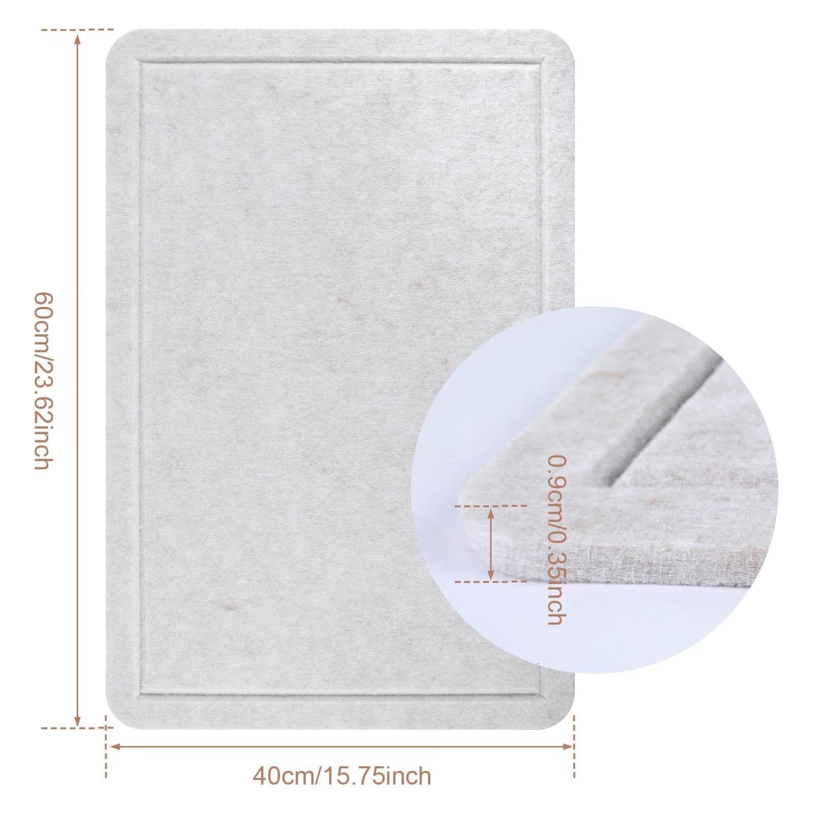 Grande Bacheca Decorativa In Feltro, 60 X 40 Cm, Pieghevole, Ideale Per Esporre Foto Decorare Pareti A Scuola A Casa In Cucina O In Ufficio Oppure Per Creare Una Bacheca Visiva 93391105