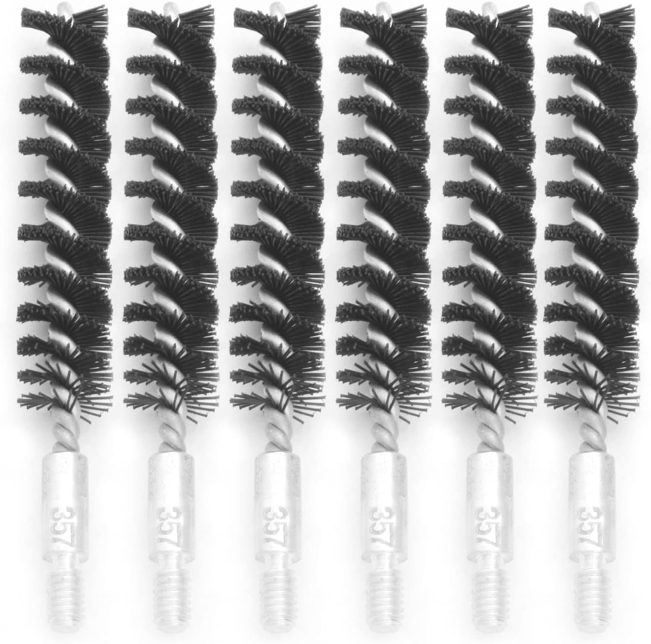 Motanar 10 Pcs Nylon Bristle Bore Gun Cleaning Brush for Rifle Pistol 832 516
