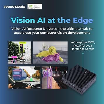 reComputer J3011 - كمبيوتر Edge AI مع NVIDIA Jetson Orin Nano 8 GB (دعم الوضع الفائق