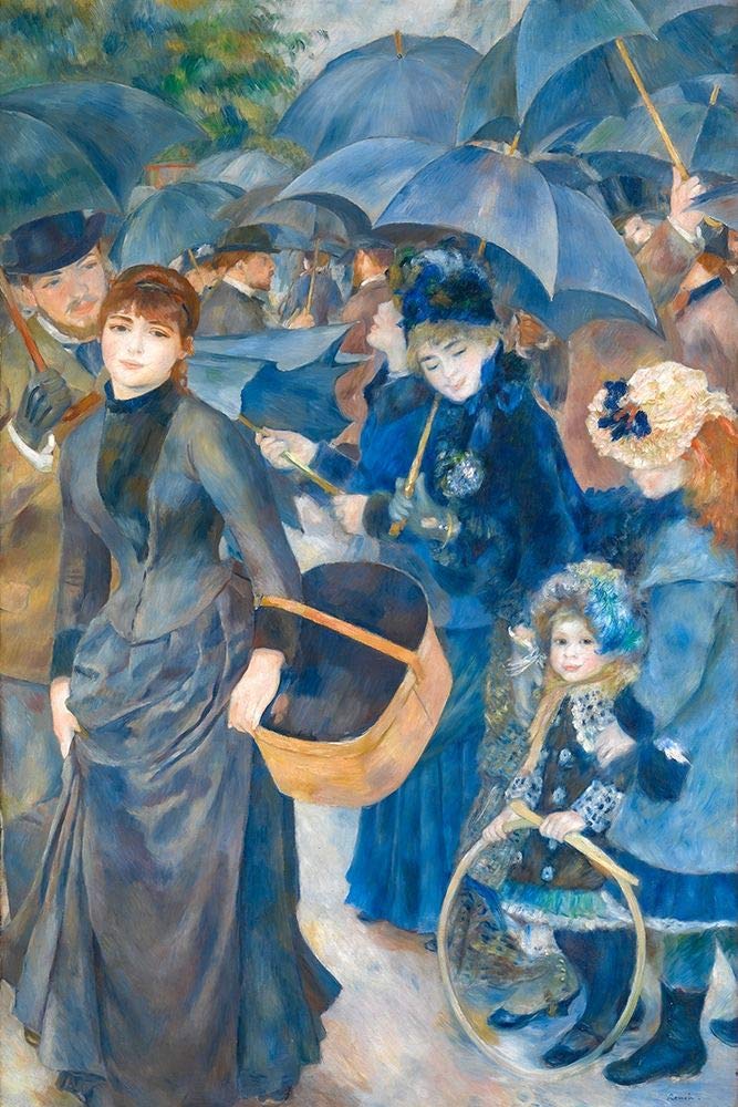 Amazon.com: ArtExpert The Umbrellas by Pierre-Auguste Renoir