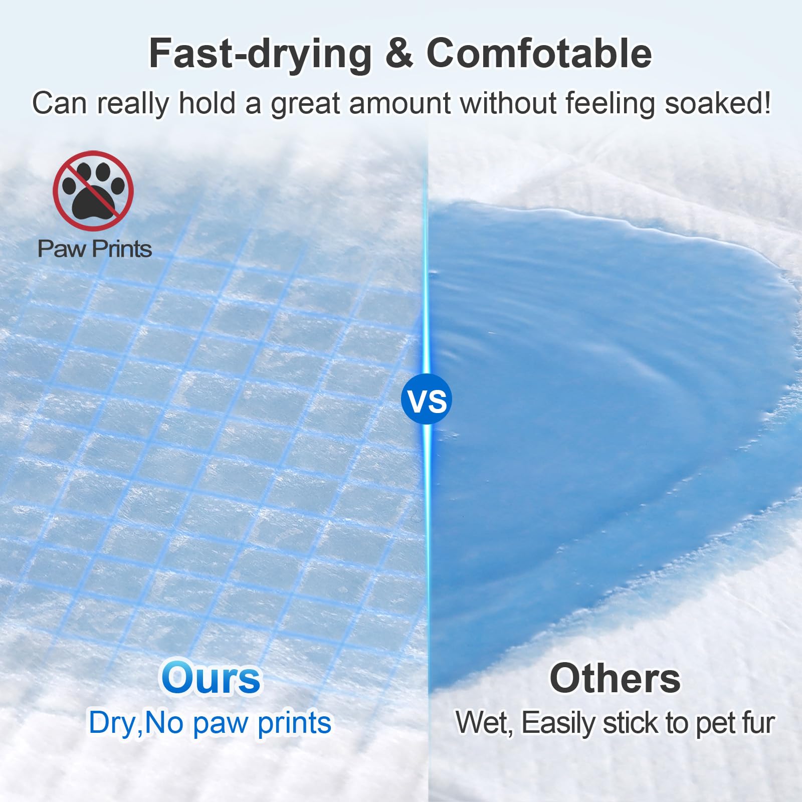 Almohadillas para orina de perro extra grandes, XXL gruesas de 6 capas ultra absorbentes para perros, a prueba de fugas y de secado rápido, absorben hasta 1200 ml, 45 unidades