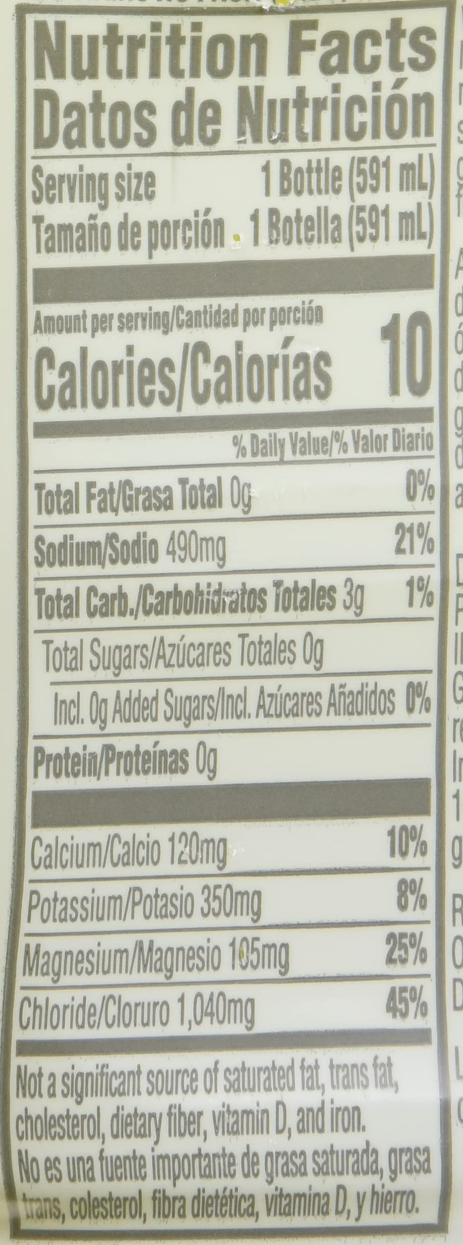 Gatorlyte Zero Lemon Lime 20oz (Pack of 5)