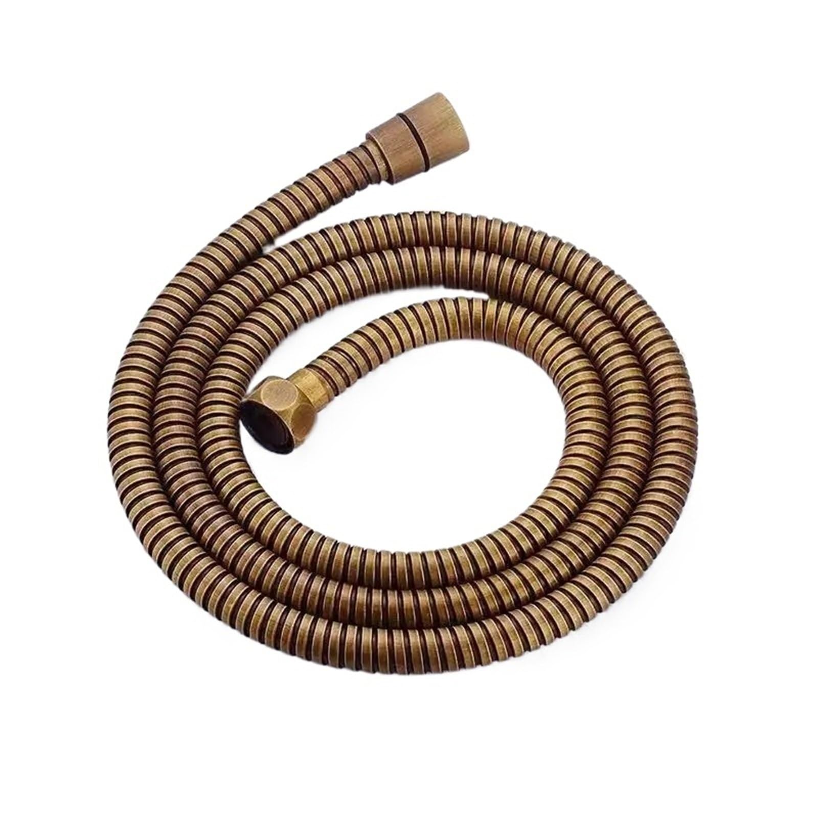 Flexible D'alimentation En Eau En Acier Inoxydable Tuyau de douche Flexible en acier inoxydable, Long tuyau d'eau de douche de salle de bains, Extension de tuyau de plomberie, Tube de traction(150cm)