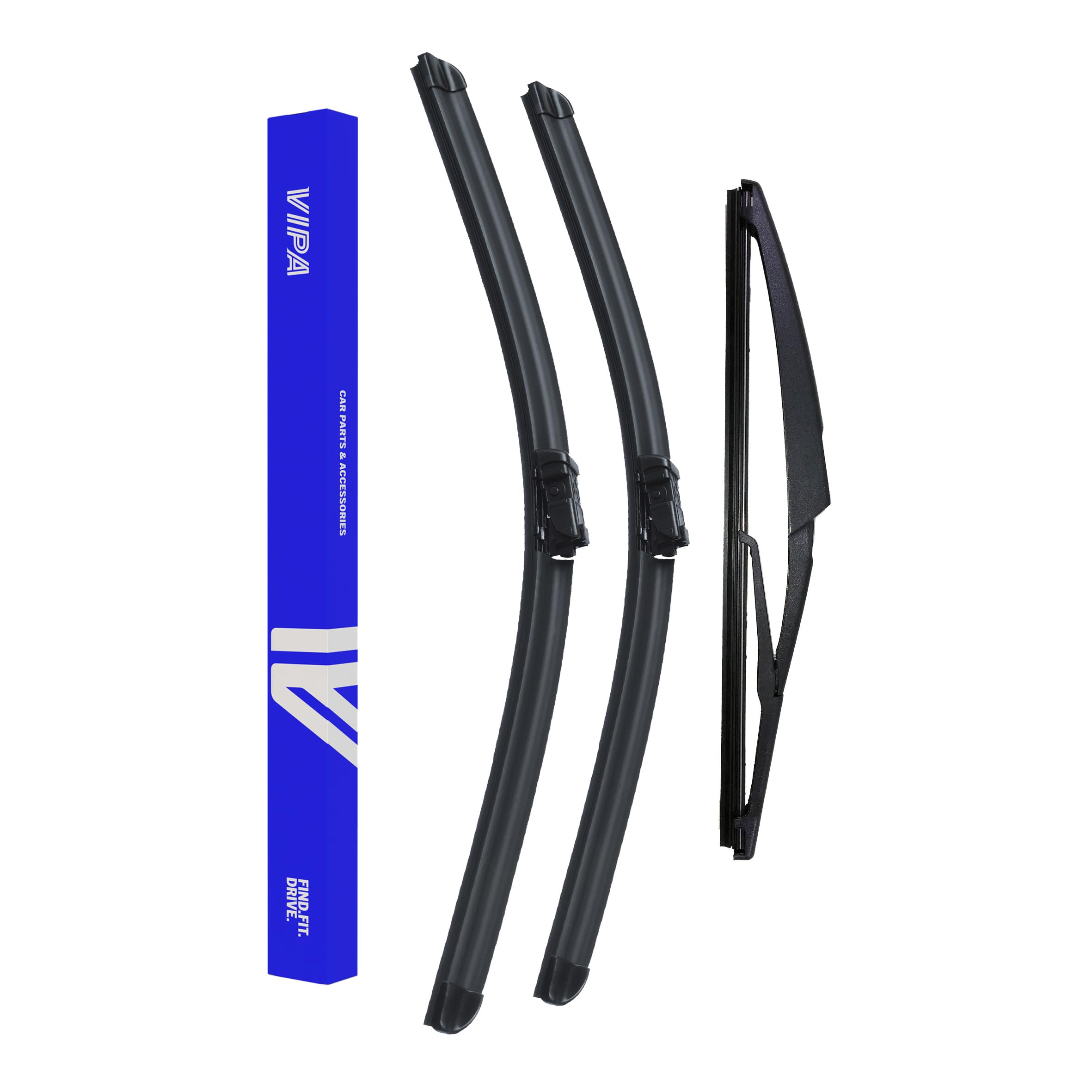 Vipa Wiper Blade Set fits: FORD KA MK 2 Hatchback Nov 2010 to Apr 2017