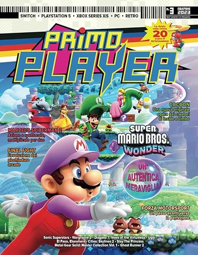 Primo Player n.3: La rivista mensile e cartacea che ti guida alla scoperta del mondo dei videogiochi con tante recensioni, anteprime, rubriche e speciali.