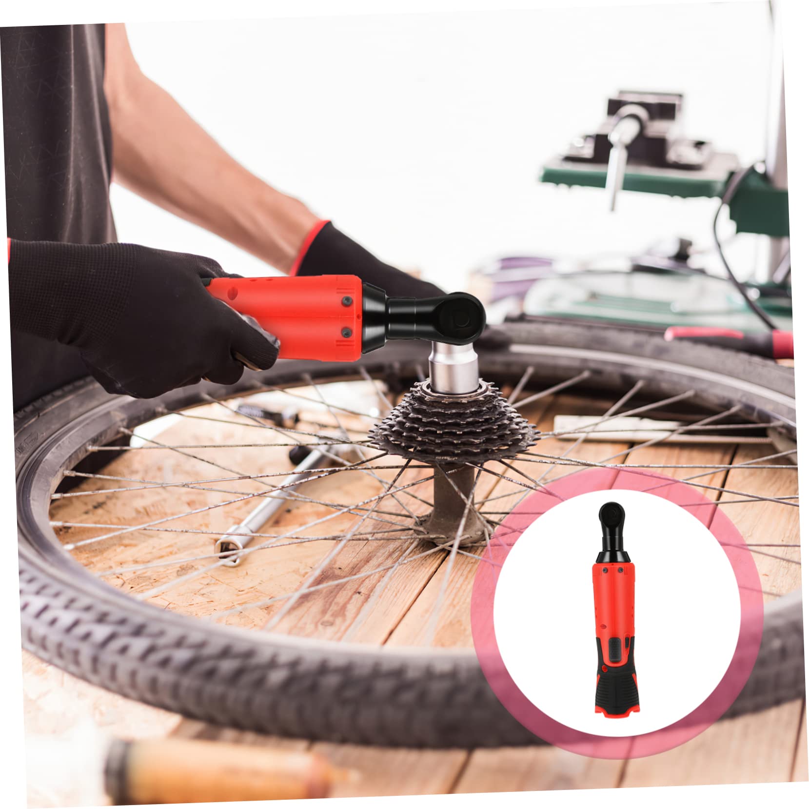 Chiave Cricchetto Elettrica 12v 3/8 Pollici per Riparazione Auto | 0-250 Giri/min, 40 Foot-pound di Coppia, per Uso Meccanico in Officina