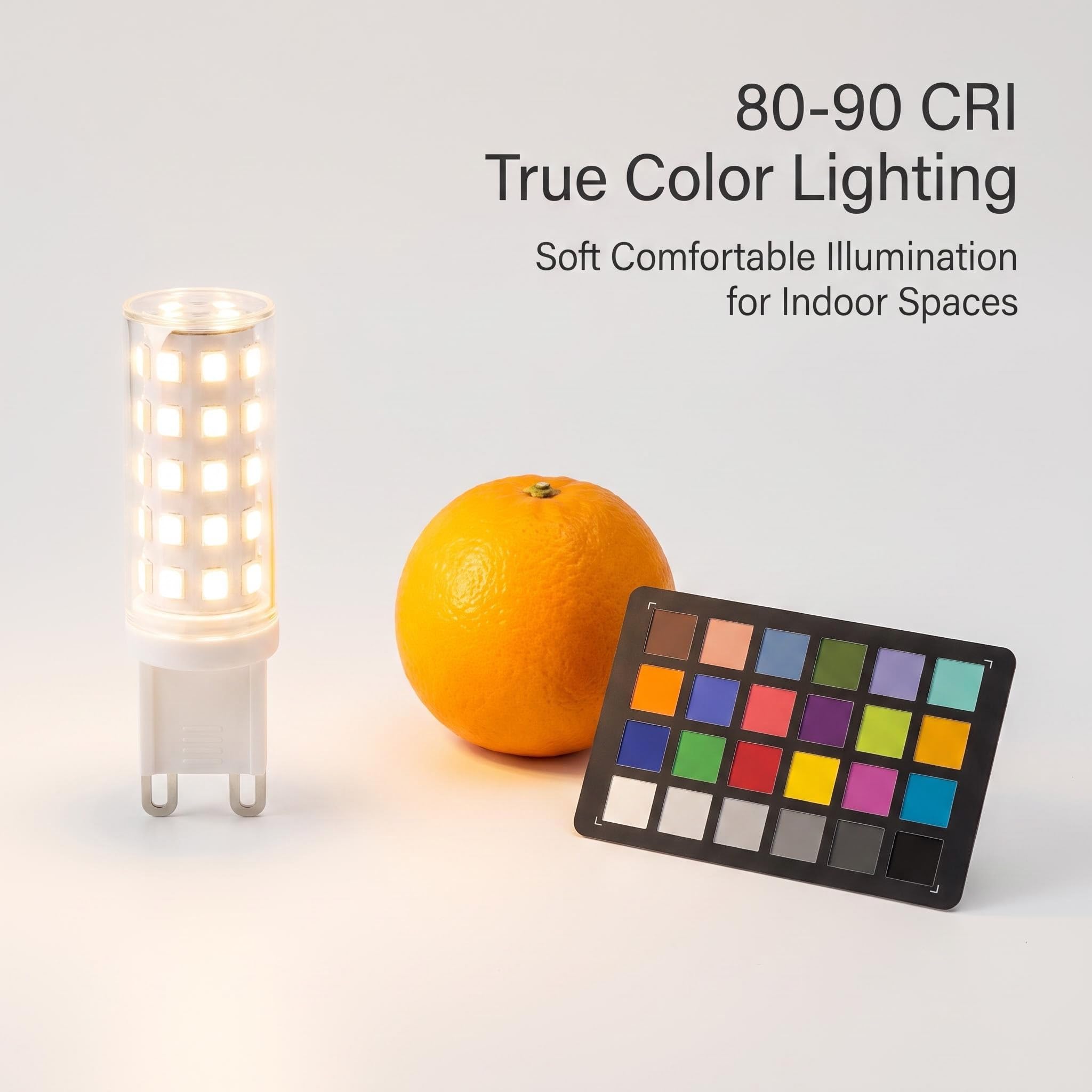 G9 LED 110v oświetlenie wewnętrzne 5 sztuk 6W ciepłe światło
