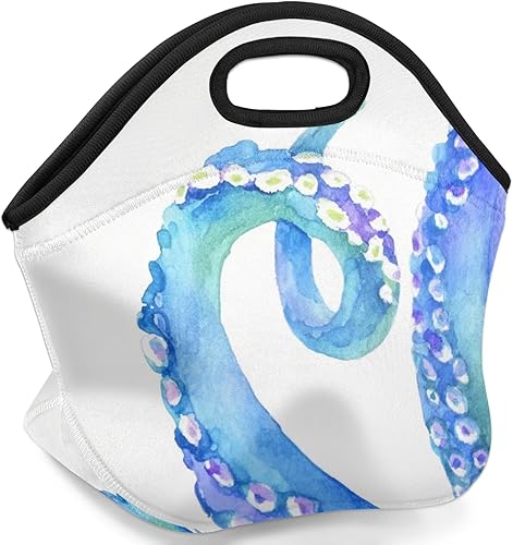 Miniatura 2 de Bolsas de almuerzo de neopreno para mujer, bolsas de almuerzo, lavables, aisladas, para el trabajo, picnic, preparación, bolsas para hombres y