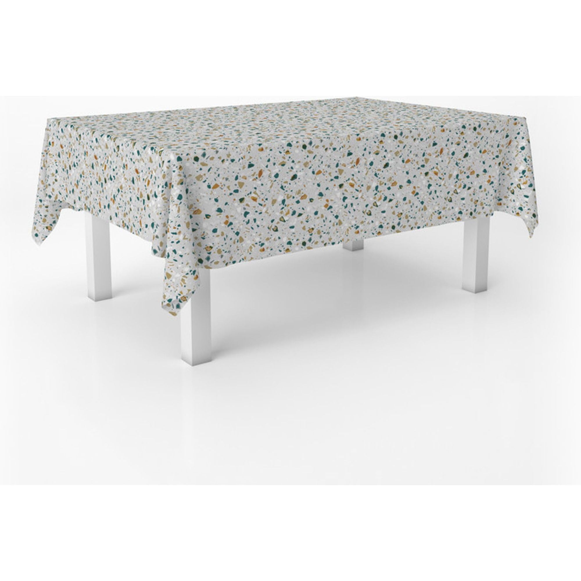 ECOMMERC3 Oilcloth Rectangular Size 180 x 140 cm Style, Durability and Easy Cleaning for Your Table - Stain Resistant and Waterproof Oilcloth Tablecloth
