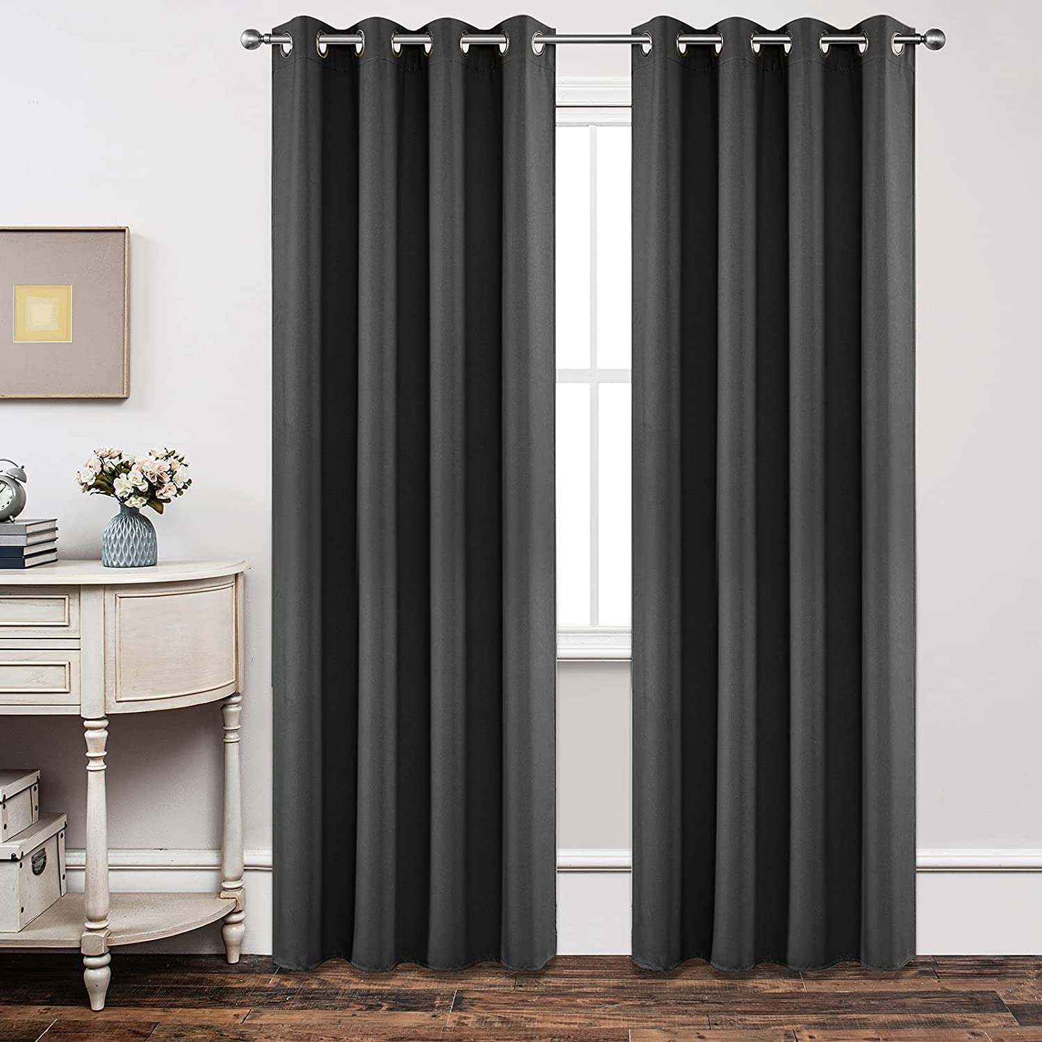 Joydeco Blackout Curtains for Bedroom 66 x 90 Inch