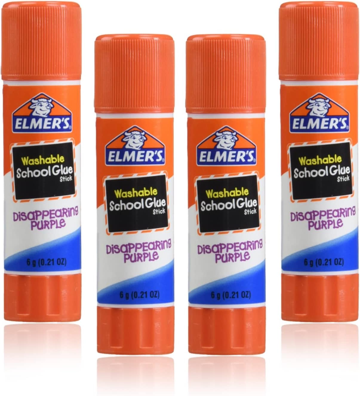 The Mega DealsElmers Glue Sticks, 0.21 Ounce – Glue Sticks 4 Count Purple Glue Stick