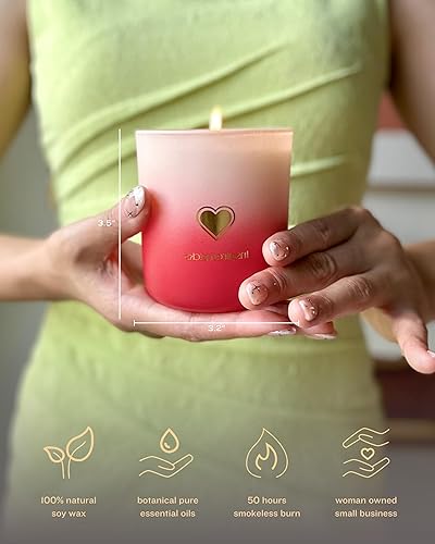 Miniatura 7 de Vela azul calmante  Velas frescas  Aroma de brisa marina con símbolo de ondas azules doradas - Regalos curativos (de lujo) para mujeres, decoración