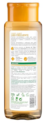 Miniatura 2 de Natur Vital Champú Sensible Uso Frecuente Manzanilla – 10.1 fl oz (7349S)