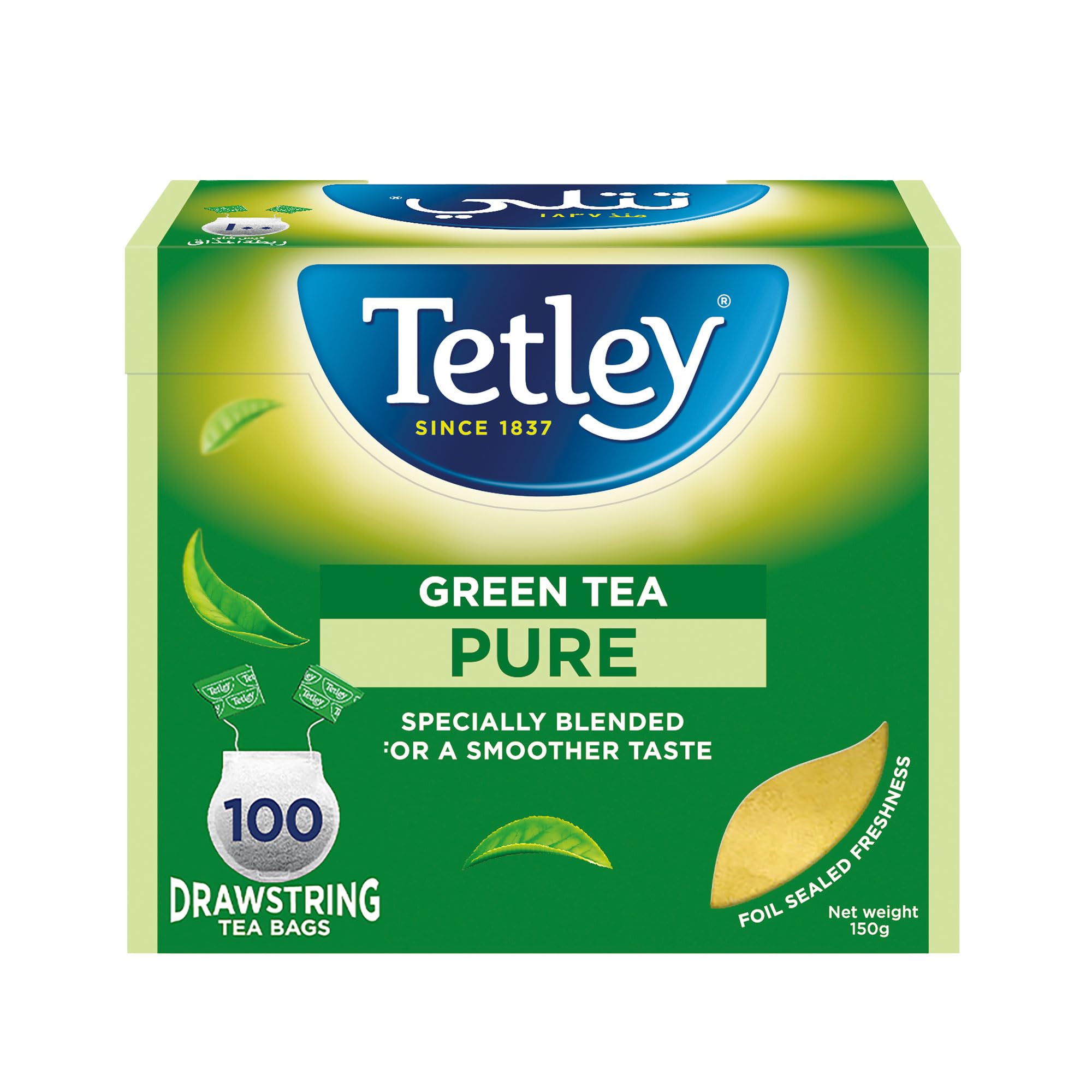Drawstring Pure Green Tea, 150 g