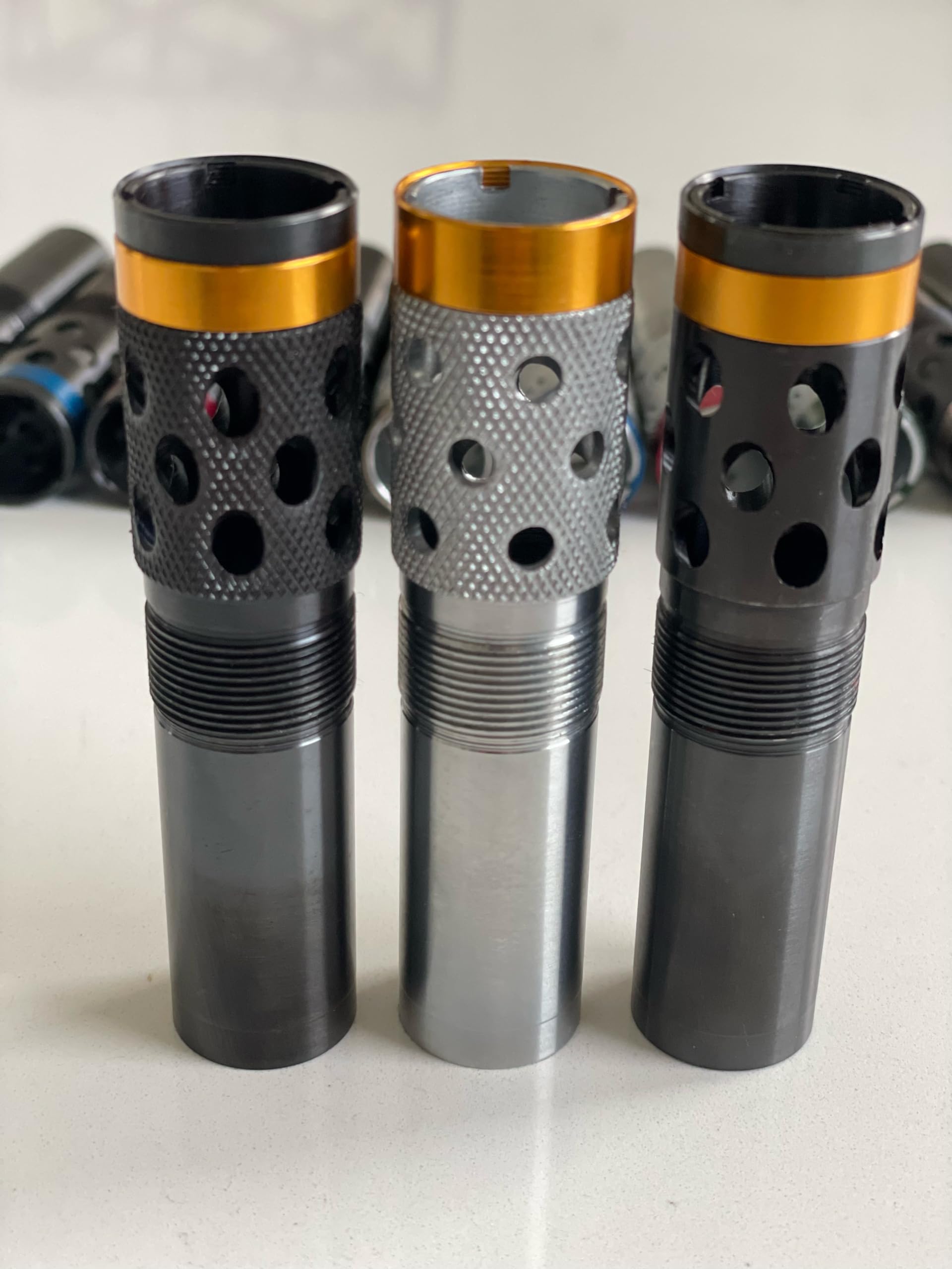 Choke Tube 12 Gauge Improved Modified 0.695 Diameter Hunters Chokes 12 bore Compatible with Beretta and Benelli IM Yellow Band