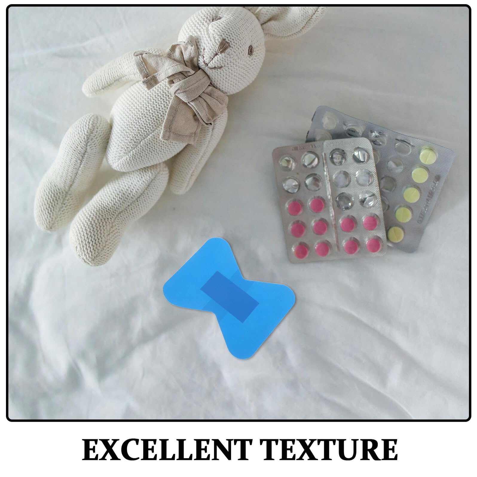 Apósitos Impermeables Adhesivos 45X51 MM 100 Unidades Vendas Transparentes para Dedos y Nudillos Parche Autoadhesivo Transpirable para Heridas y Primeros Auxilios en Ducha y
