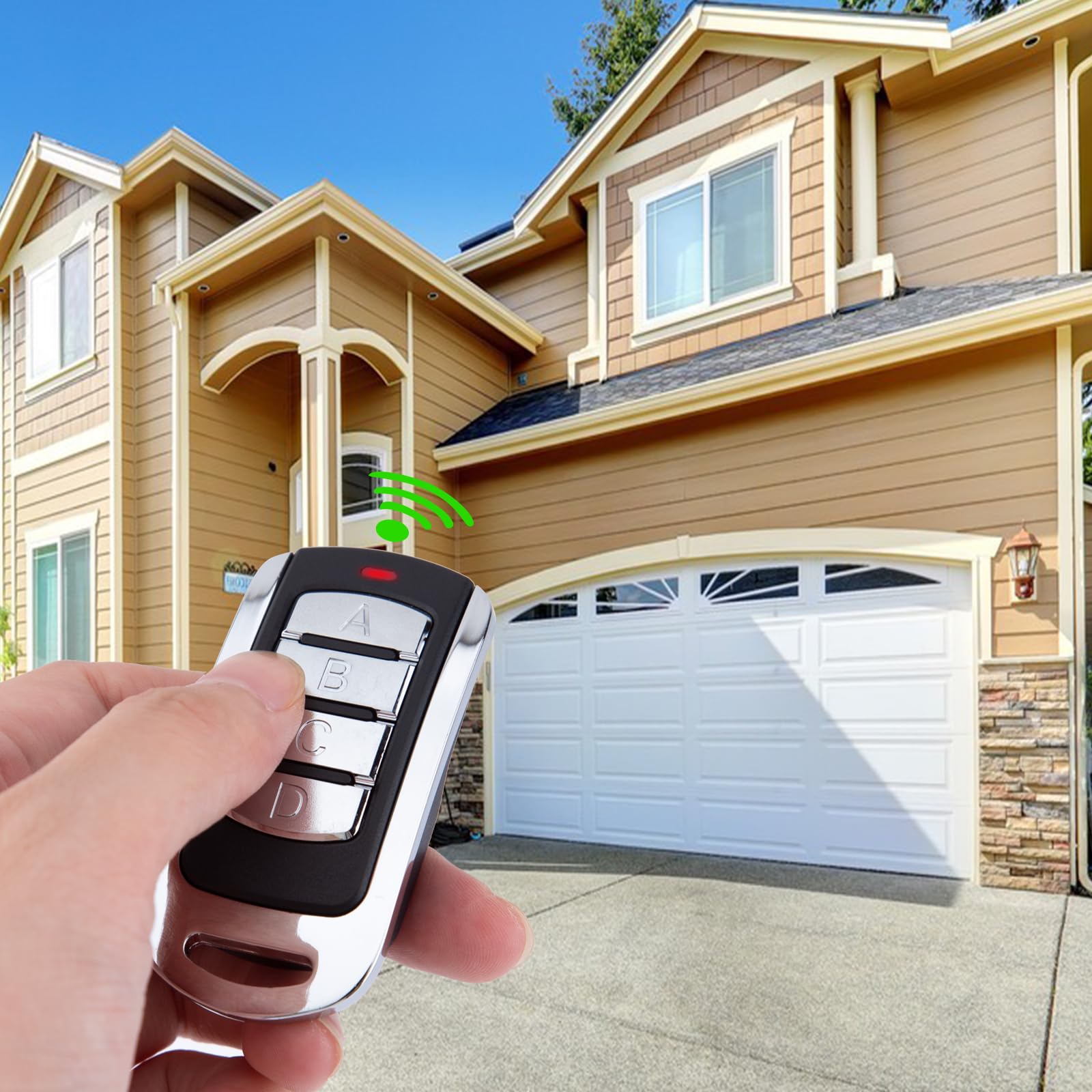 Smart WLAN Garagentoröffner Für Hörmann & Marantec - Tuya App Steuerung 868 MHz