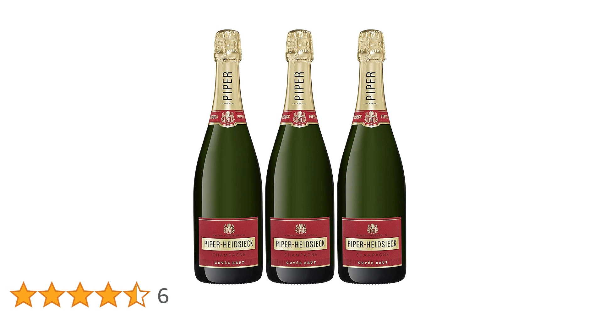 パイパーエドシック ブリュット シャンパン 750ml 3本セット Amazon.co.jp: 【3本セット】シャンパーニュ パイパー