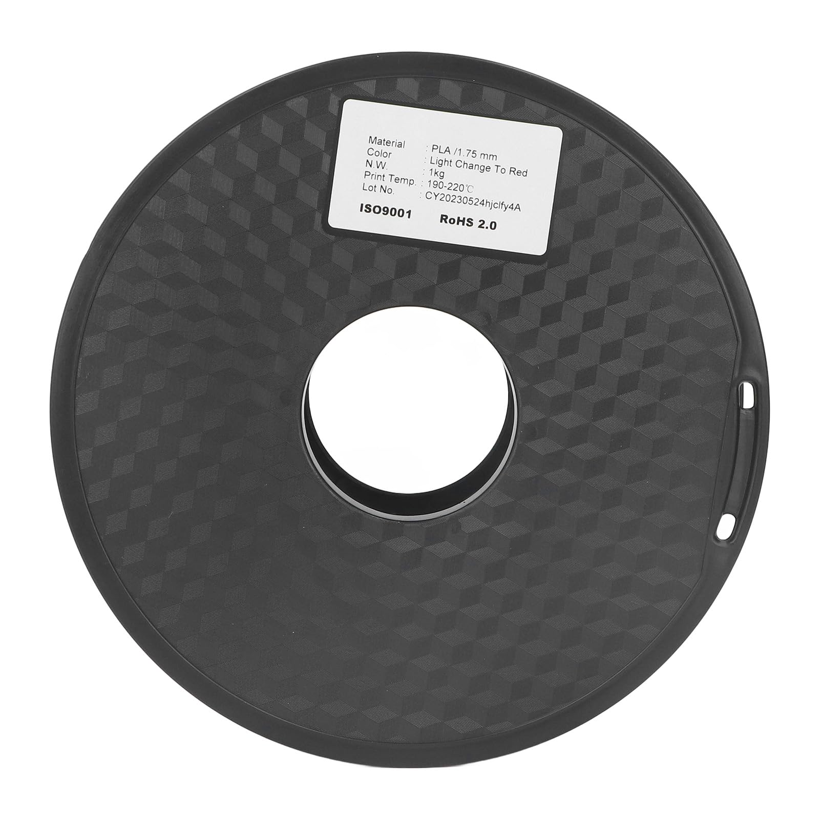 Filament do drukarki 3D fotochromowy czerwony PLA starannie nawinięty materiały eksploatacyjne do druku 3D odpowiednie do modelowania DIY i rzemiosła