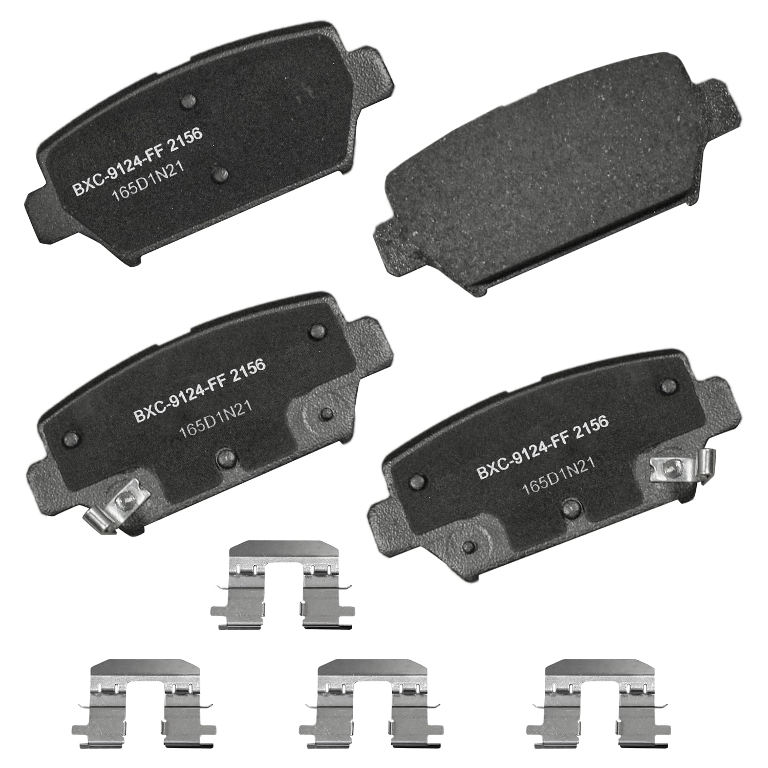 Bendix Premium SBC2156 Ceramic Rear Brake Pads for Mitsubishi Eclipse Cross 2020-2018, Eclipse Cross 2024-2022