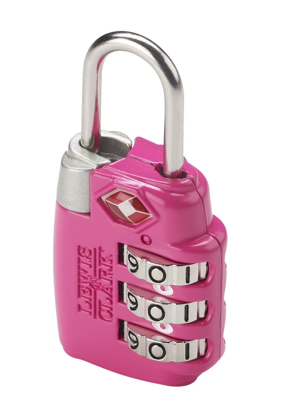 Lewis N. ClarkTravel Sentry Combo Lock, Large 3dial, Pink, One Size