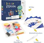 STEM Kits scientifiques pour enfants 6-8 8-10, STEM Construction de jouets pour les enfants Artisanats 6+ 7 8 9 10 11 12 Année Vieux Garçons Filles Cadeaux d'anniversaire, Sciences Expériences Kit d'ingénierie électronique 8-10