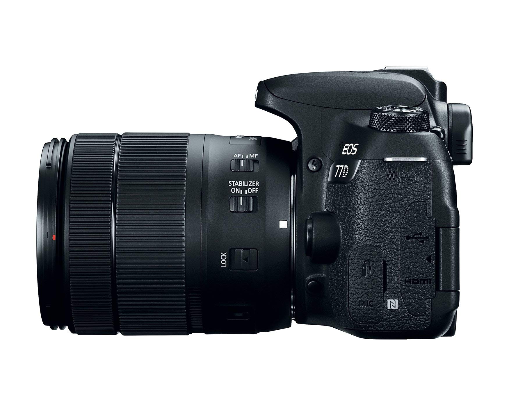 Amazon.com : Canon EOS 77D EF-S 18-135 IS USM Kit (Renewed