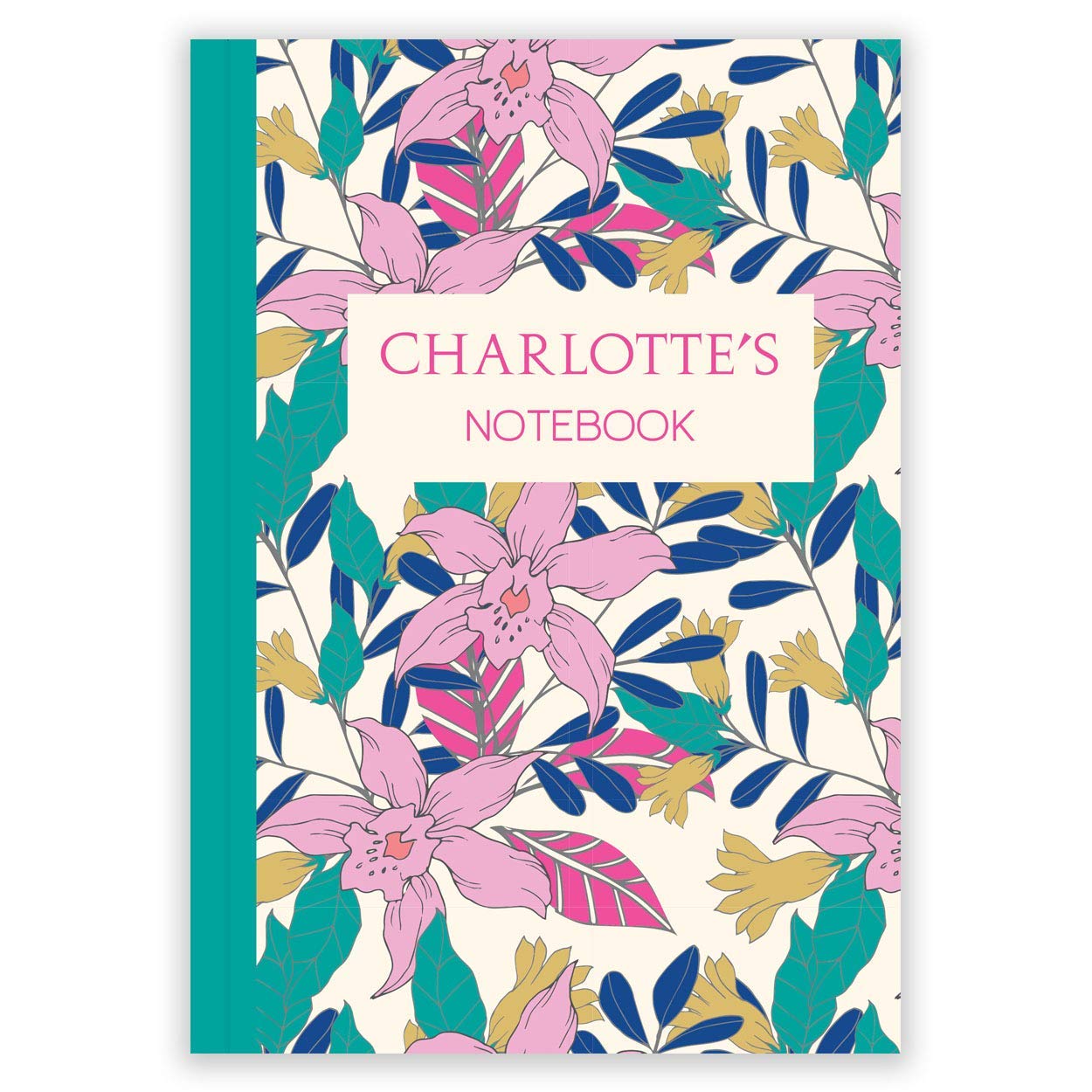 Personalised 60 Page A5 Notebook by Paper Themes - Daffodil Dream — image 1