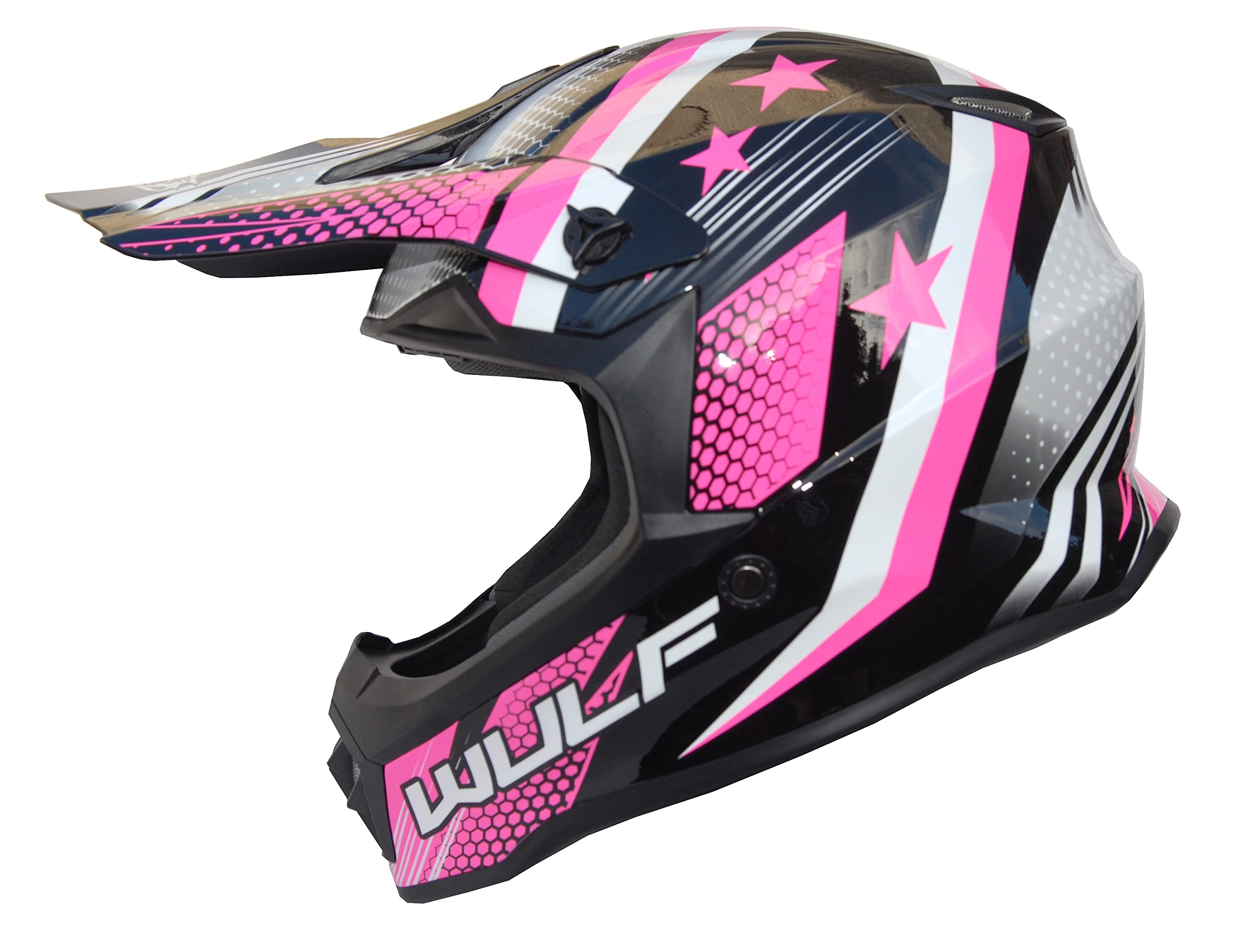 ONEAL Flat Black RL 2 Series Motocross Helmet