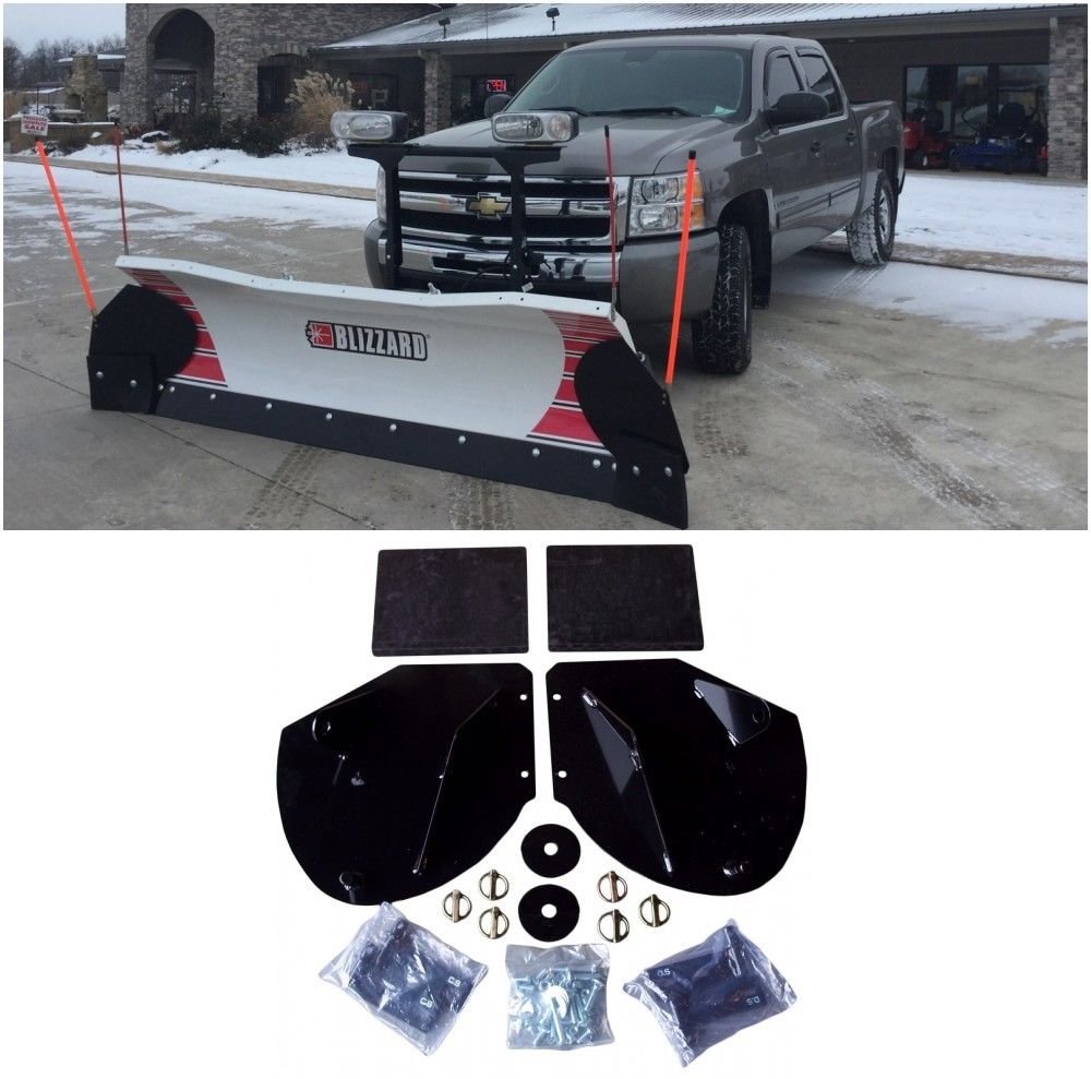 The ROP Shop Heavy Duty Snow PLOW PRO-Wing Blade Extensions for Boss Snowplow Blade Extenders