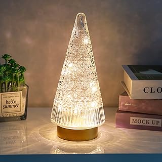 Christmas Tree Night Light Small White Christmas Tree White Christmas Tree with Lights Decorative Christmas Tree Table Top Christmas Tree White Fake Christmas Tree Silver Christmas Tree