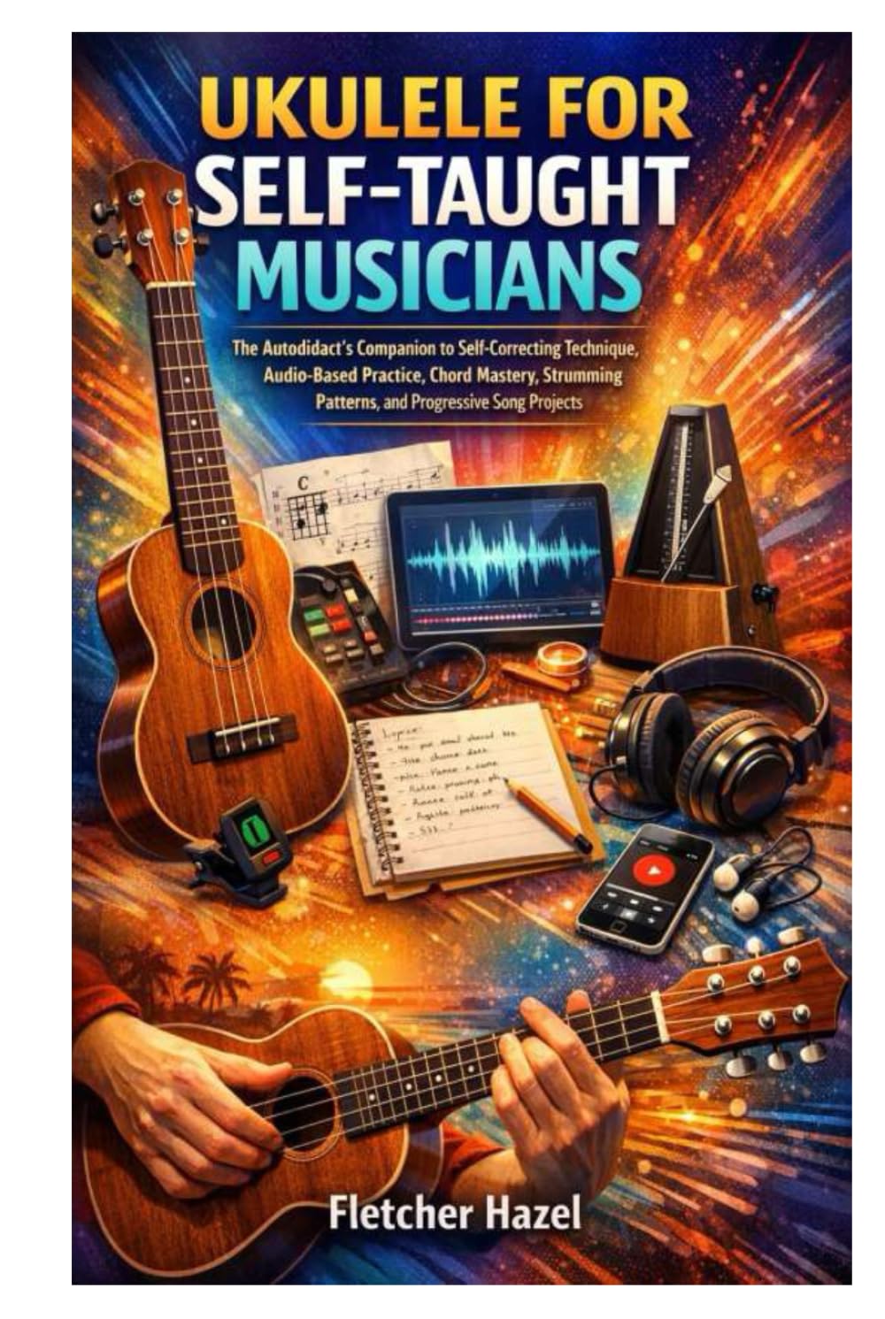 UKULELE FOR SELF-TAUGHT MUSICIANS: The Autodidact’s Companion to Self-Correcting Technique, Audio-Based Practice, Chord Mastery, Strumming Patterns, and Progressive Song Projects