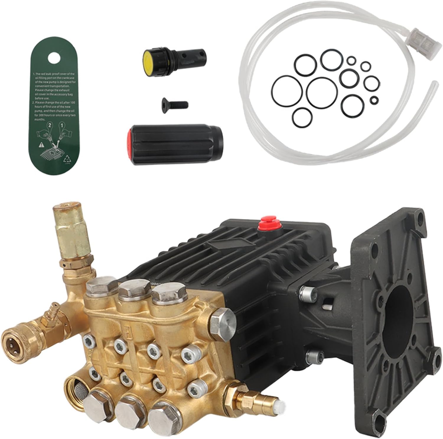 1in Pressure Washer Pump Replacement for Power Washer Pump 4400 PSI 4 GPM